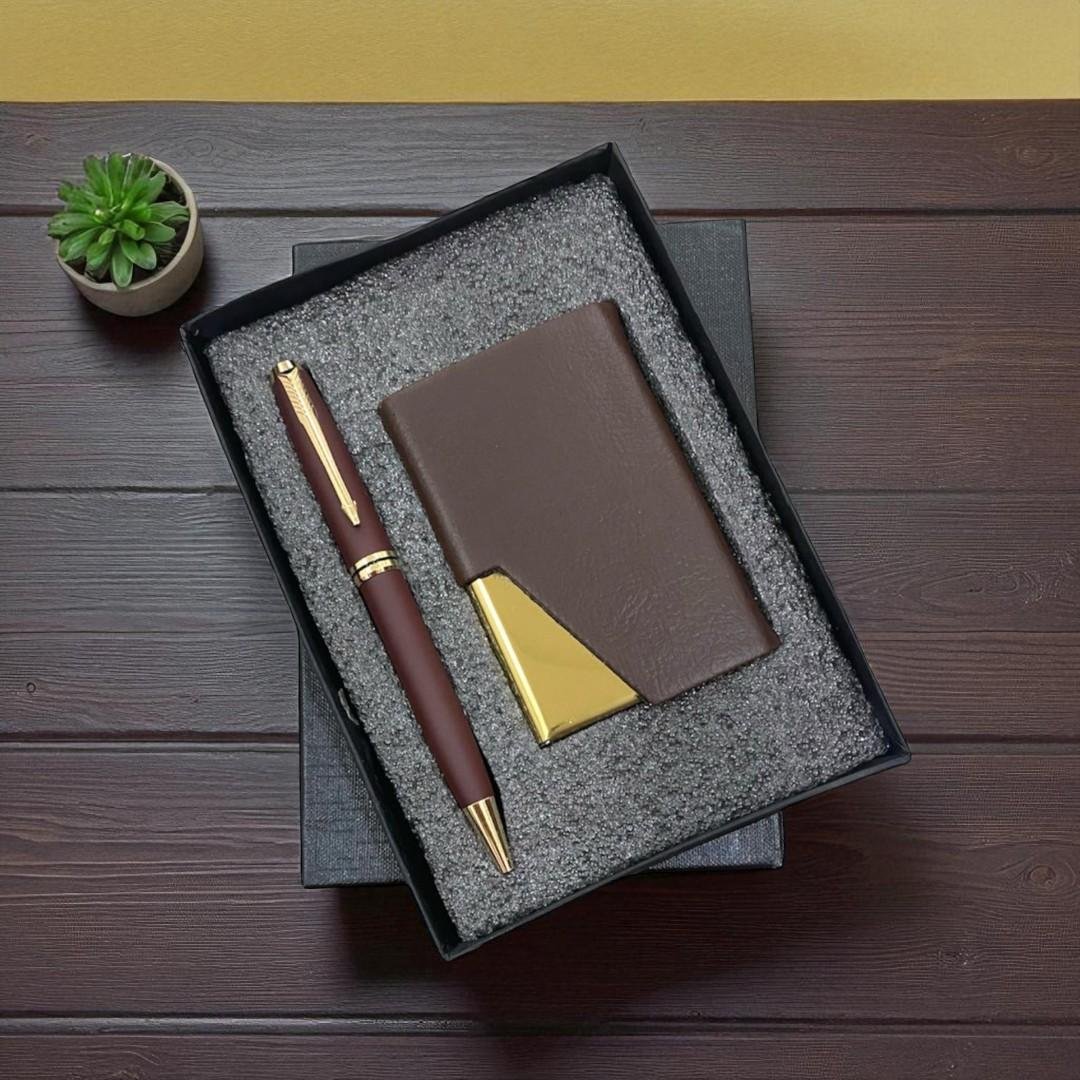 Executive Pen & Cardholder Corporate Gift Set