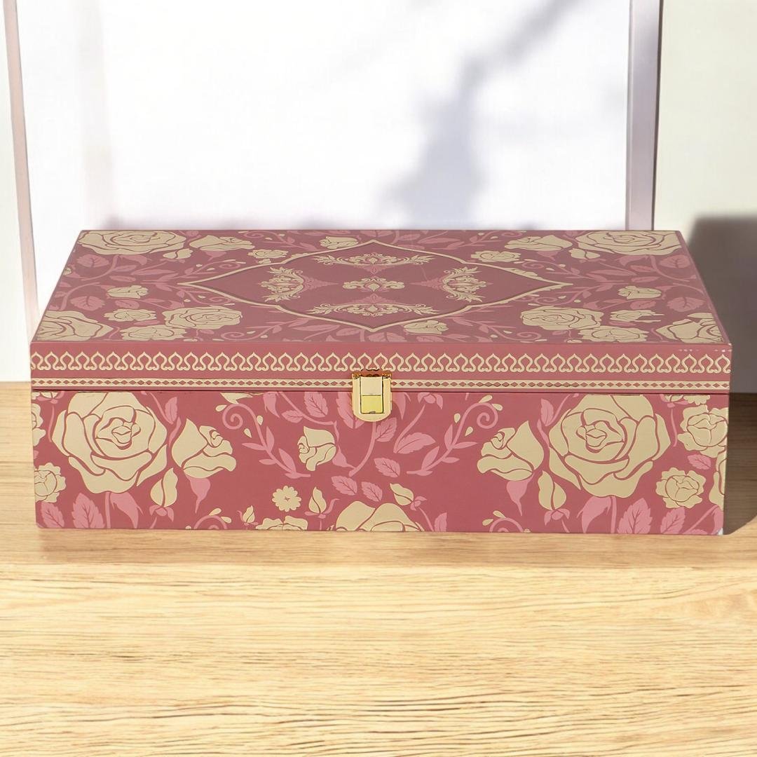 Royal Harmony – 2 Jar & 2 Acrylic Premium Dry Fruit & Sweets Box