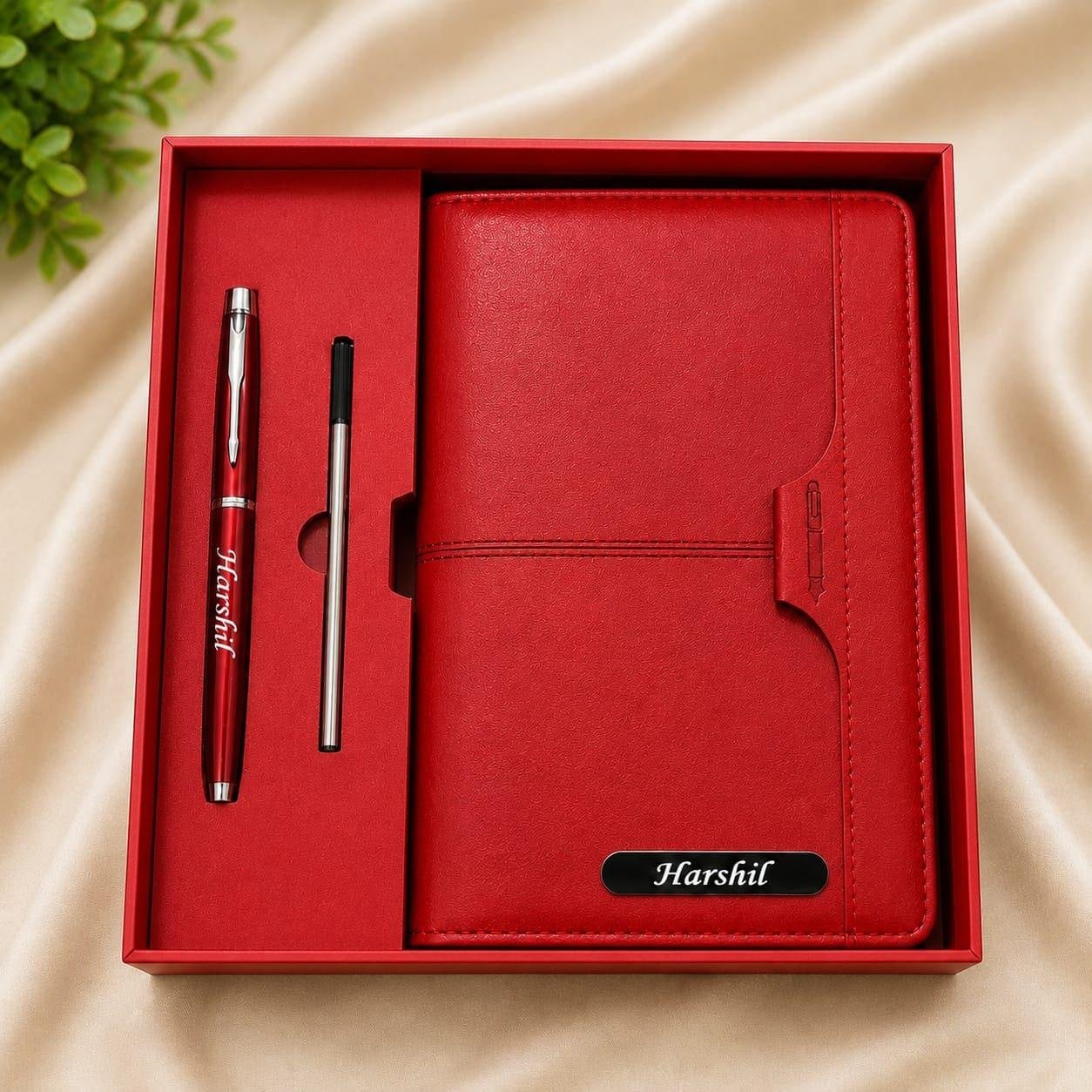 Personalized Premium Wallet, Diary & Pen Gift Sets