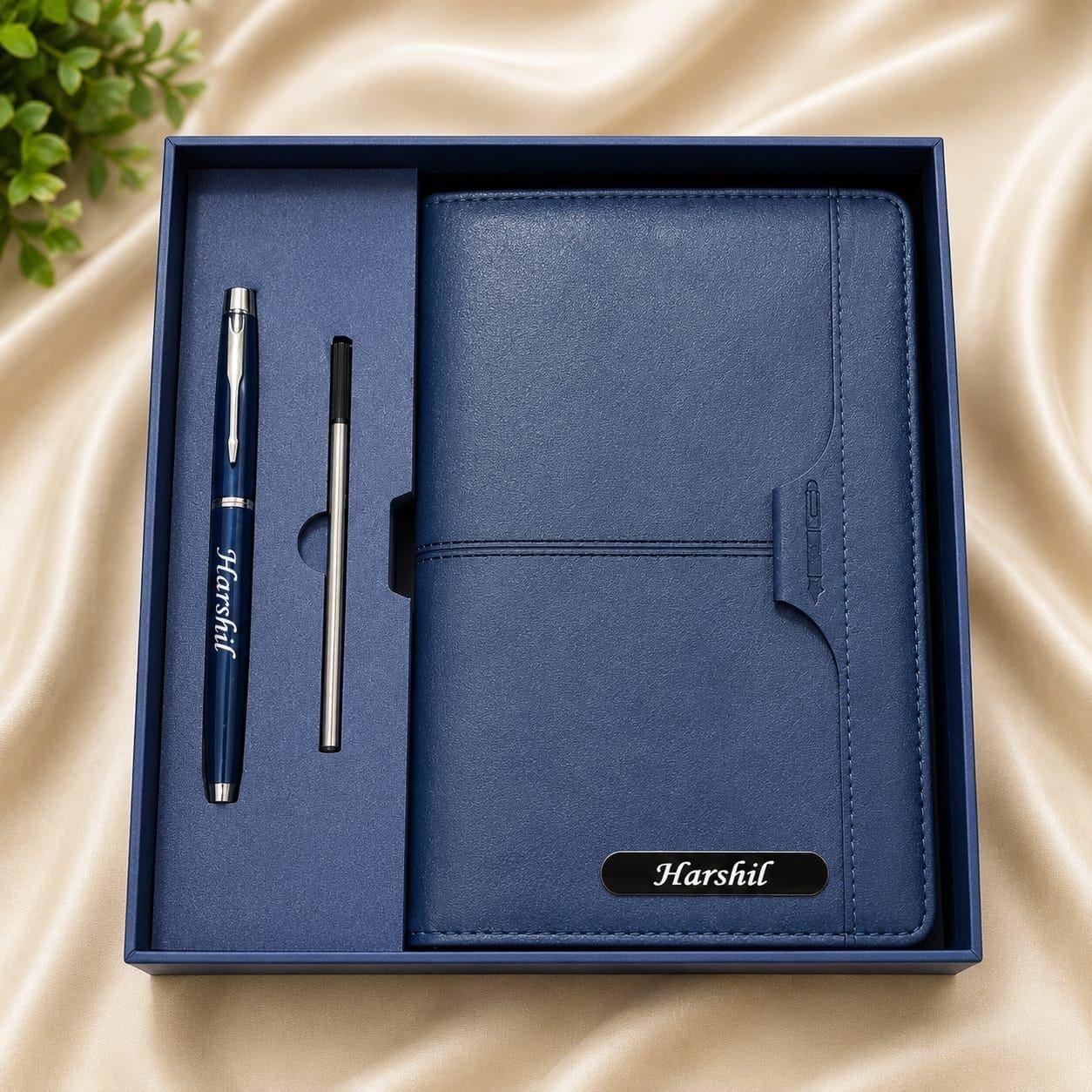 Personalized Premium Wallet, Diary & Pen Gift Sets