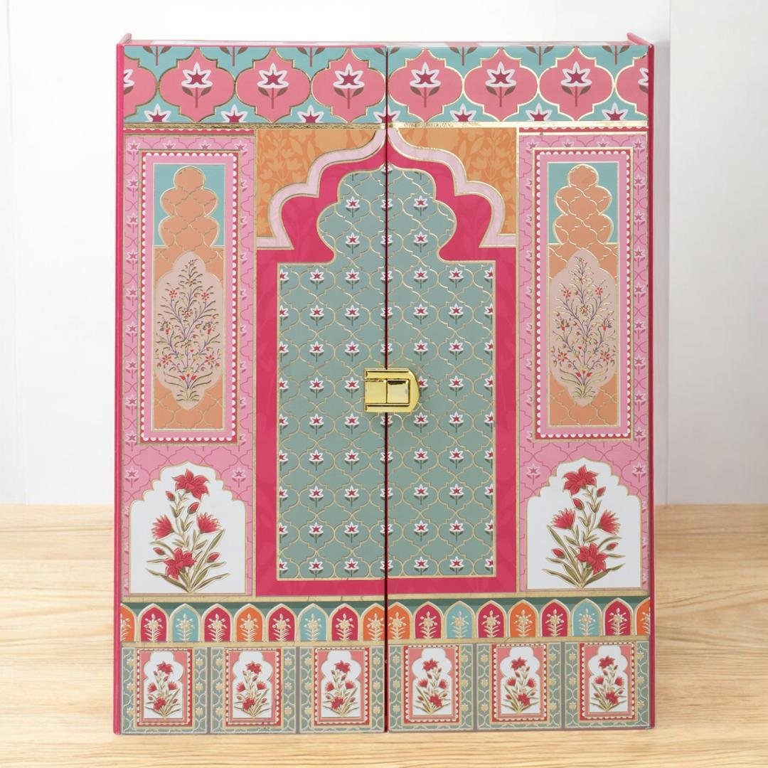 Premium Kappa Board Gift Box – 2 Jars & Half Kg with Window Door